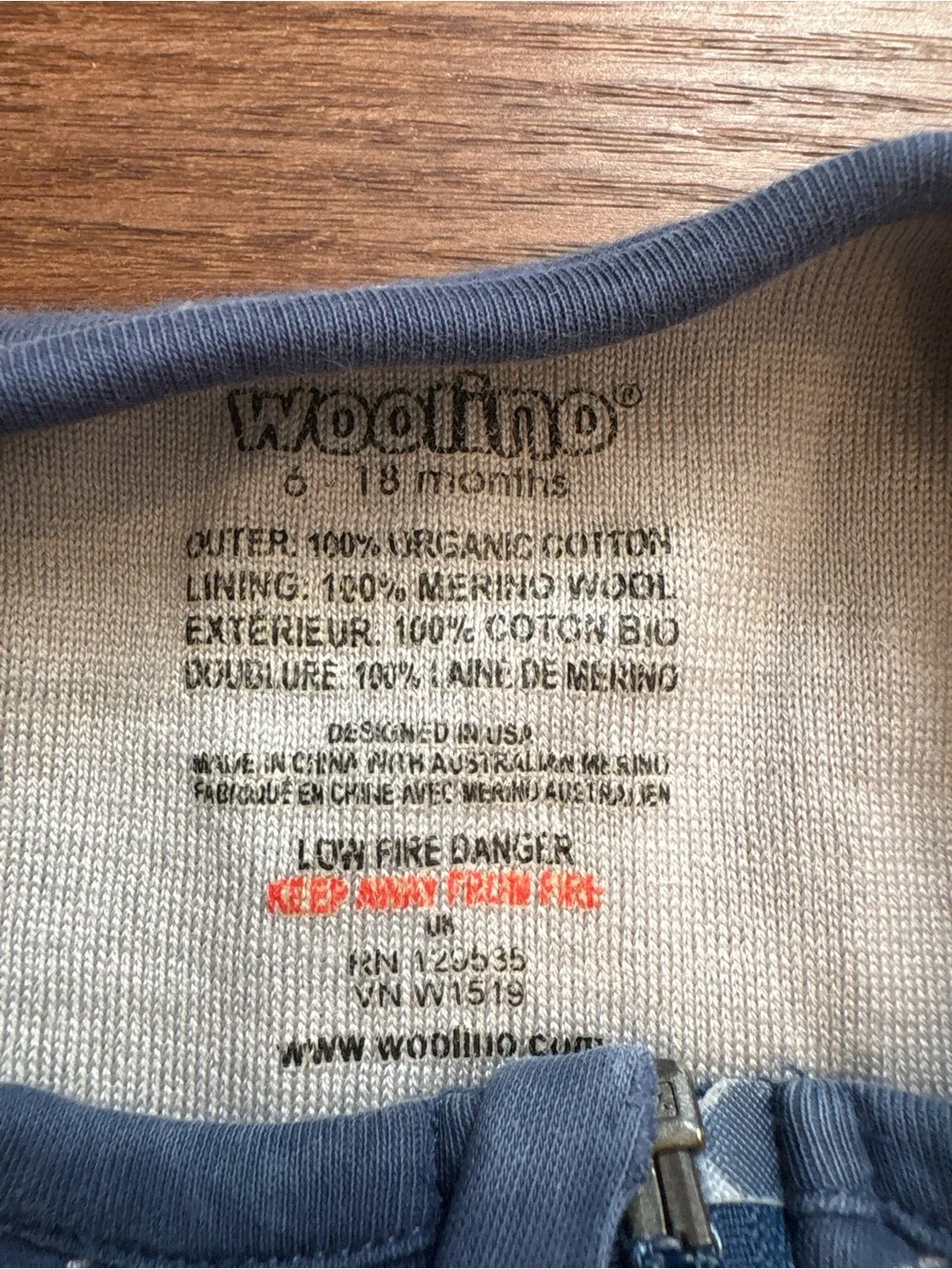 Woolino 4 Season Baby Sleep Bag with Feet